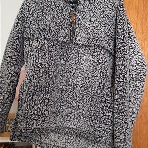 Sherpa hoodie size: small